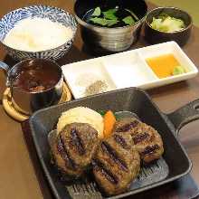 100% Miyazaki Beef Hamburg Steak