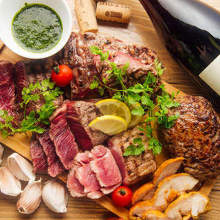 Assorted meat cuisine