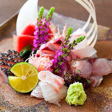 Assorted sashimi, 7 kinds