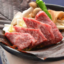 Marbled meat yakiniku