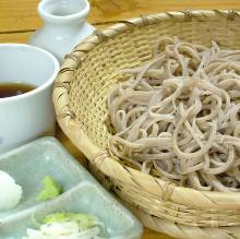 Chilled buckwheat noodles without broth