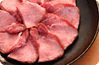 Extra premium grilled tongue seasoned with salt Extra premium grilled tongue seasoned with salt
