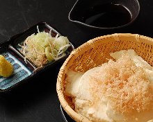 Zaru tofu