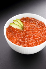 Salmon roe rice bowl