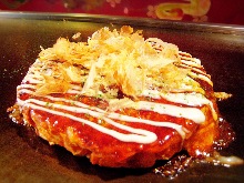 Kansai-style okonomiyaki