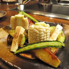 Grilled vegetables