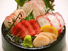 Assorted sashimi, 5 kinds