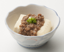 Simmered beef tongue 