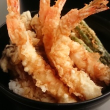 Tempura rice bowl