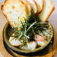 Shrimp ajillo (gambas al ajillo)