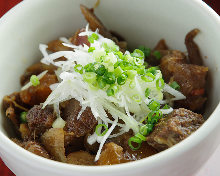 Simmered beef tendon