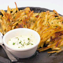 Whitefish and potato galette