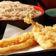 Buckwheat noodles with tempura