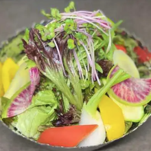 colorful vegetables Choregi salad