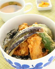 Tempura rice bowl