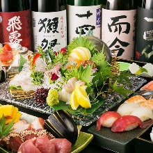 Assorted sashimi, 3 kinds