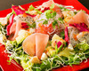 Vitamin salad with seasonal fruits and 10 different items Vitamin salad with seasonal fruits and 10 different items