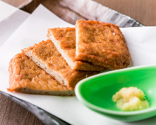 Fried fish paste