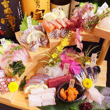 Assorted sashimi, 10 kinds