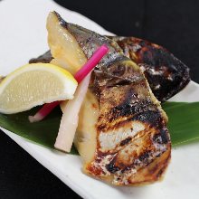 Grilled seasonal fish with Saikyo miso