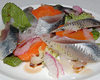 Marinated seafood