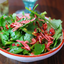 A plater of coriander