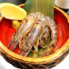 Japanese tiger prawn (sashimi)