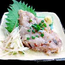 Horse mackerel Namero (chopped horse mackerel with miso)