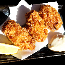 Deep-fried oysters (3pieces)