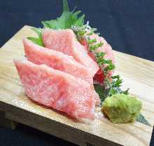 Bluefin Tuna "Otoro" sashimi(60g 3pieces)