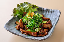 Horumon yaki (grilled offal)