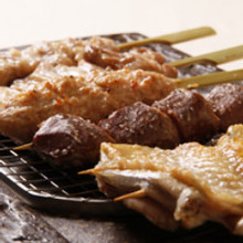 Assorted grilled skewers, 5 kinds