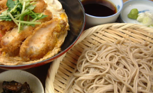 Pork cutlet rice bowl