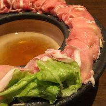 Pork shabu-shabu