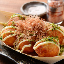 Takoyaki (octopus balls) salt flavor