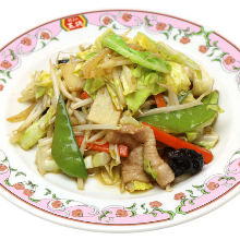 Stir-fried vegetables