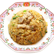 Fried rice with pork ribs