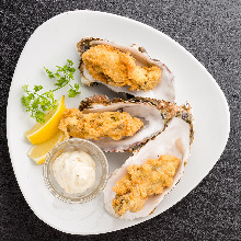 Deep-fried oysters