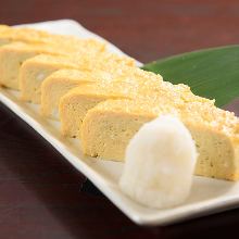 Japanese-style rolled omelet