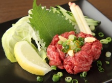 Horse meat tartare Horse meat tartare