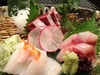 Today's Assorted Sashimi – three types