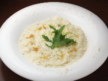 Cheese risotto