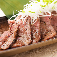 Grilled beef tongue