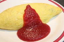 Rice omelet