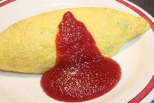 Rice omelet