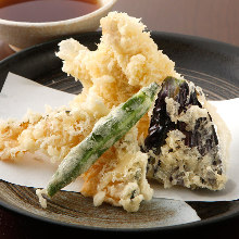 Seafood tempura