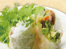 Goi cuon (fresh spring rolls)