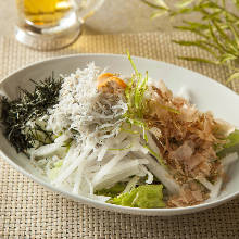 Whitebait salad