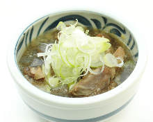 Simmered beef tendon