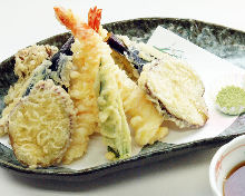 Assorted tempura